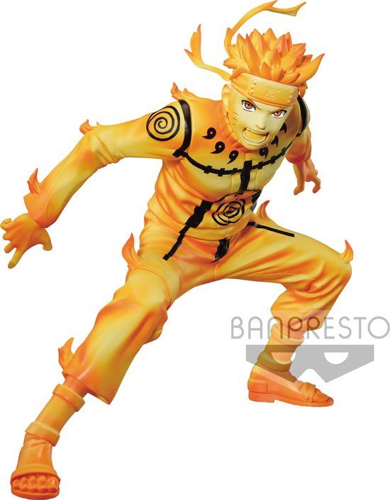 Banpresto Naruto Shippuden Vibration Stars Figure - Uzumaki Naruto III - 15 cm
