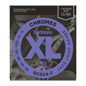 D'Addario ECG24-7 - Snaren voor muziekinstrumenten
