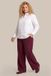 Exxcellent Chemisier Blanc avec Broderie