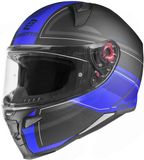 Bogotto FF110 Cinder Mat Zwart Blauw Integraalhelm - Helm