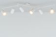 HOFTRONIC Riga witte LED plafondlamp 6 spots GU10 2700K warm wit
