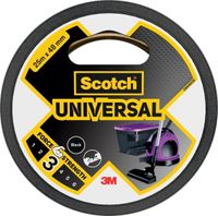 Scotch 3M Toile de réparation universelle - Noir - 25mx48mm