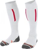 Stanno Forza II Voetbalsokken - Maat 41-44 - Wit/Rood