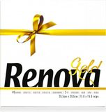 Renova Renova Gold servetten | 40 premium servetten wit | groot formaat | 2-laags