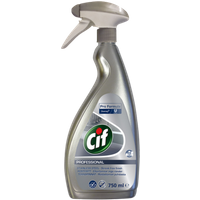 Cif Roestvrij Staal Spuit- & Glasreiniger - 750ml