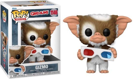Funko Pop! Movies: Gremlins - Gizmo with 3D Glasses - Action Figure