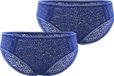 DIM Slipmodus Dames Blauw XL