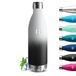 Grsta Roestvrijstalen Waterfles, 1l, Bpa-Vrij, Lekvrij, Koud & Warm, GeïSoleerd Dubbelwandig, Waterfles Voor Volwassenen, Thermosfles Voor Kamperen, Fitness, Reizen