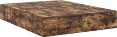 vidaXL Opbergbedframe Rook Eiken 140 x 190 cm