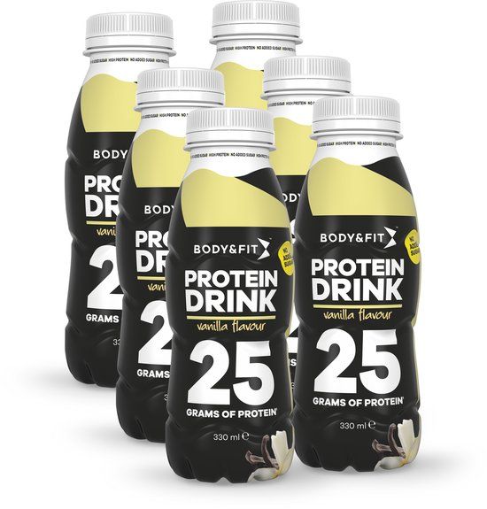 Body&Fit Protein Drink Vanille 6x330ml