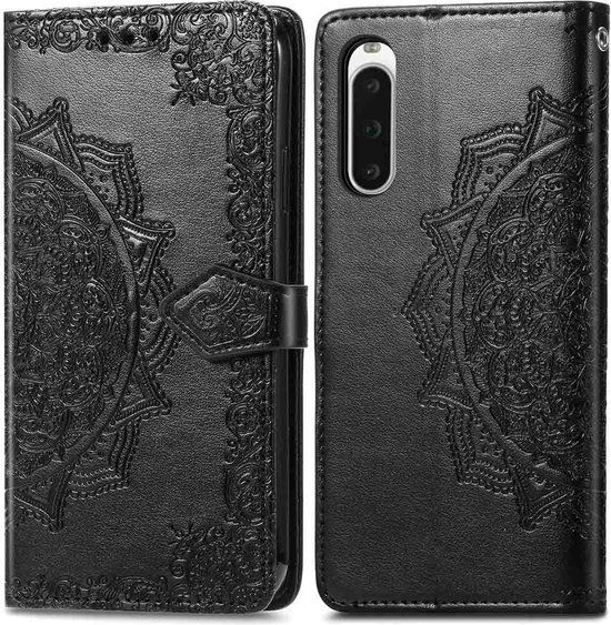 iMoshion Mandala Book Case - Sony Xperia 10 V - Black