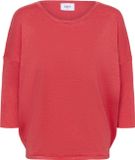 Saint Tropez A2561, MilaSZ R-Neck Pullover Dames Trui - Honeysuckle Melange