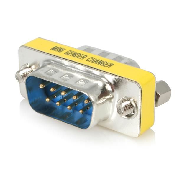 StarTech.com Seriële DB9 Gender Changer M/M - Zilver