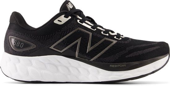 New Balance W680 Dames Sportschoenen - Zwart - Maat 38