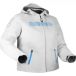 Bering Warwick dames motorfiets textieljas, waterdicht, koningsgrootte, lichtgrijs/blauw, maat 46