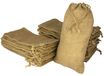 Jute 24 sacs en jute pour calendrier de l'Avent, marron, 27x14 cm