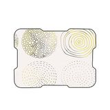 Bonamaison Digitale bedrukte muismat, antislip onderkant, voor kantoor en thuis, afmetingen: 22x18 cm