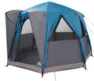 vidaXL Cabin Tent 3-Person Blue