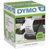 DYMO LabelWriter 5XL Labels - 102mm x 210mm - 140 Labels - White