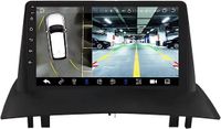 Happiq Autoradio Bluetooth avec Caméra - CarPlay - Pour Renault Megane 2 (2002-2009) - Convient pour Apple et Android - Stéréo - Navigation