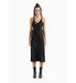 A|X Armani Exchange Robe midi noire pour femme