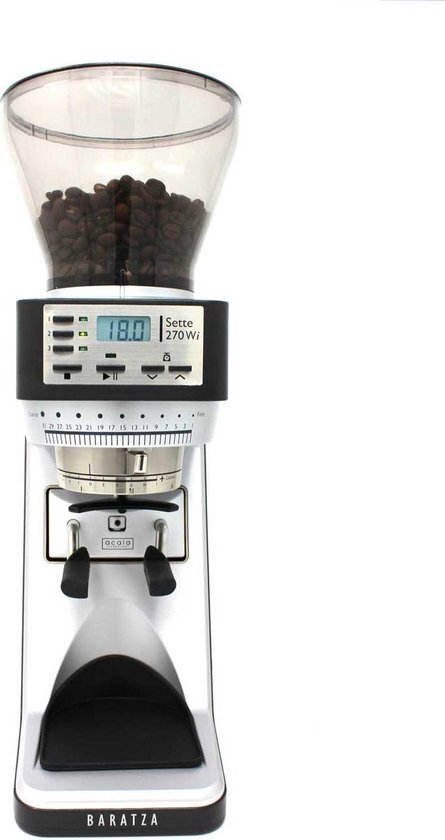 Baratza Sette 270Wi Bonenmaler - Zilver/Zwart - Met Weegfunctie