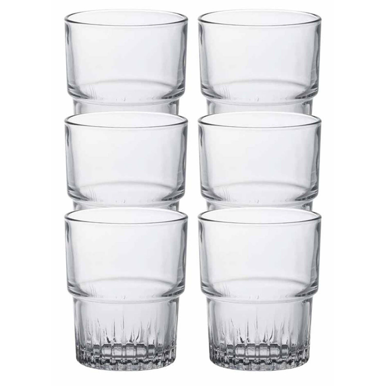 Duralex Empilable - Koffie/Espresso Glazen - 160 ml - 12 stuks