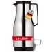 Helios Champion roestvrijstalen thermoskan met draaisluiting 1,5 l bruin