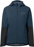 VAUDE Moab Rain Jacket II Dames Hardshell Jas Dark Sea/Black M
