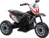 Moto électrique pour enfants - Véhicule à monter - Alimenté par batterie - 71 x 40,5 x 43,5 cm - Gris