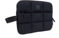 Fresh 'n Rebel Coze Note+ - Puffy Laptophoes 15-16 inch - Laptop Sleeve voor MacBook Air/Pro & Notebooks - Extra Ritsvak - Stoot- en Krasbescherming - Inky Black