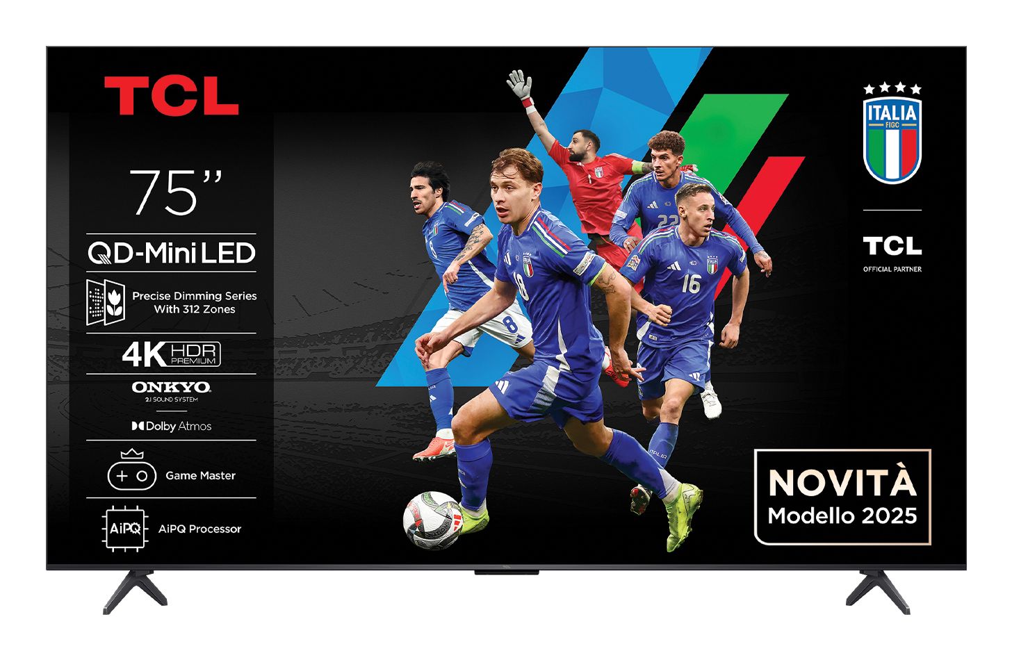 TCL 75C6KS / Flat screen / 75 inch / 2025
