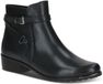 Caprice Dames Enkellaarsje 9-25308-43 855 G-breedte Blauw Leer Maat 36 EU