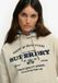 Superdry Luxe Casual Geborduurde Relaxed Hoodie Dames Beige Katoen/Polyester Maat 12