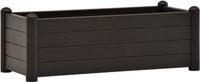 vidaXL Plantenbak verhoogd 100x43x35 cm pp antraciet