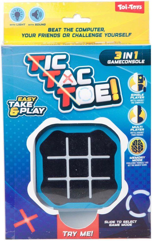 Toi-Toys Fun Electrisch Spel Tic Tac Toe