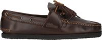 Clarks Godney Boat Veterschoenen Heren Donkerbruin Leer Maat 40