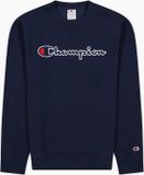 Champion Rochester Heren Crewneck Sweatshirt - Maat S - Donkerblauw