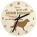 Art-Dog horloge Golden Retriever en triplex