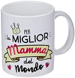 Mopec G300.2.5 Keramische mok voor het Beton Mamma del Mondo in Geschenkdoos, Porselein