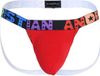 Andrew Christian Almost Naked Pride Cotton Jockstrap Rouge - Taille M