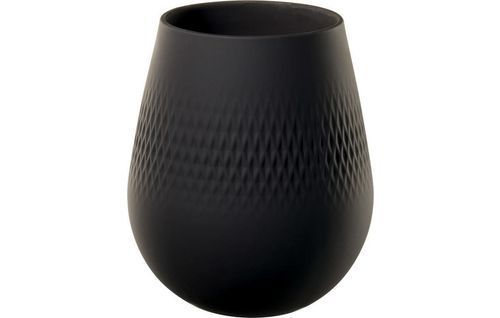 Villeroy & Boch 10-1682-5514 Vaas - Zwart - Porselein - 14 cm