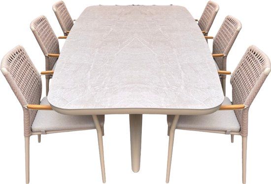 Driesprong Collection Boat dining set 1