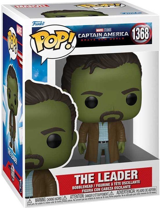 Funko Captain America Brave New World - The Leader vinylfiguur 1368 Unisex Funko Pop! - meerkleurig - Standard