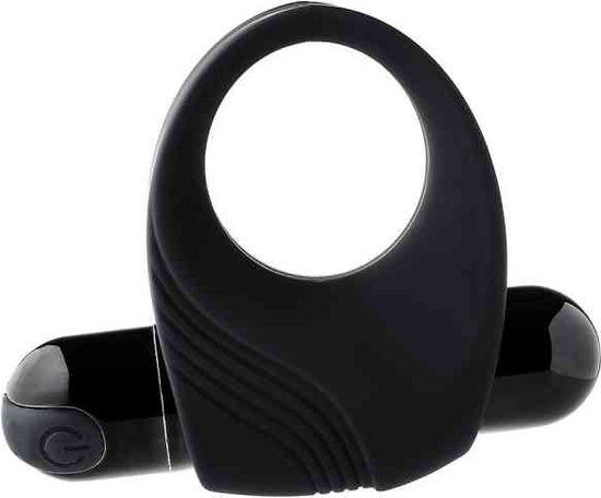 Ramrod Dream Toys Ramrod Vibrating Cockring - Zwart