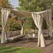 Siena Garden J05232 Berlino panneau latéral pour pavillon, gris clair