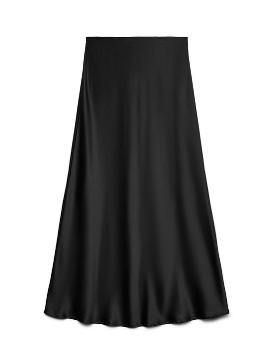 VERO MODA VMMERLE ANKLE SKIRT WVN GA NOOS Black Rok - Women - Size XL