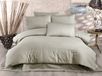 Lilyum Parure de lit - 1 housse de couette 220x240 cm + 2 taies d'oreiller 60x60 cm - 80% coton, 20% polyester - Cappuccino