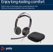 HP Poly Blackwire C5220 On Ear headset Computer Kabel Stereo Zwart Noise Cancelling Headset, Volumeregeling, Microfoon