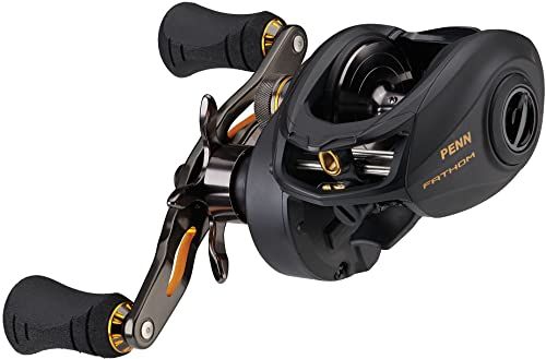 PENN Fathom Low Profile Reel 300 - Baitcast Reel - Right Hand